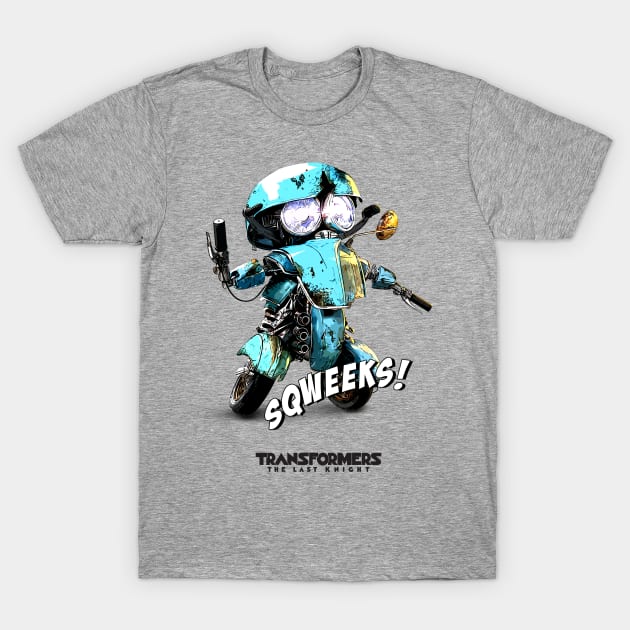 Autobots Sqweeks T-Shirt by kaitokid